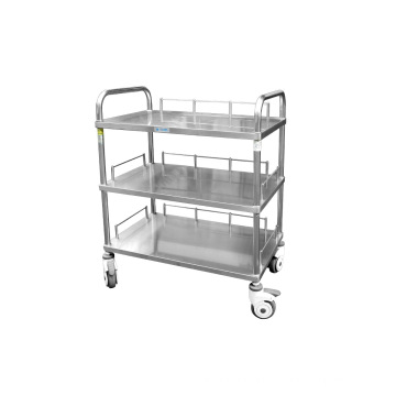 Stainless Steel Hospital Medical Trolley Nursing Trolley